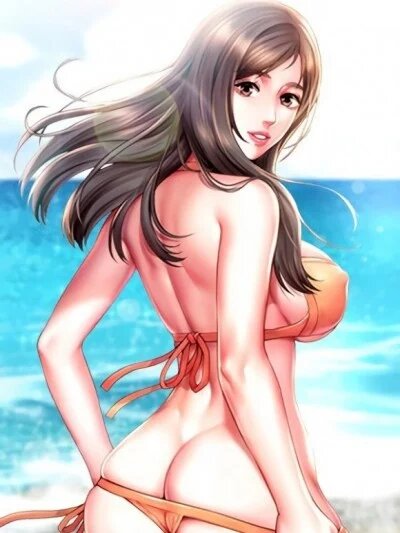 海滩女神