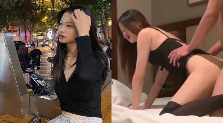 少女被后入时娇喘连连，淫叫声简直是天籁之音
