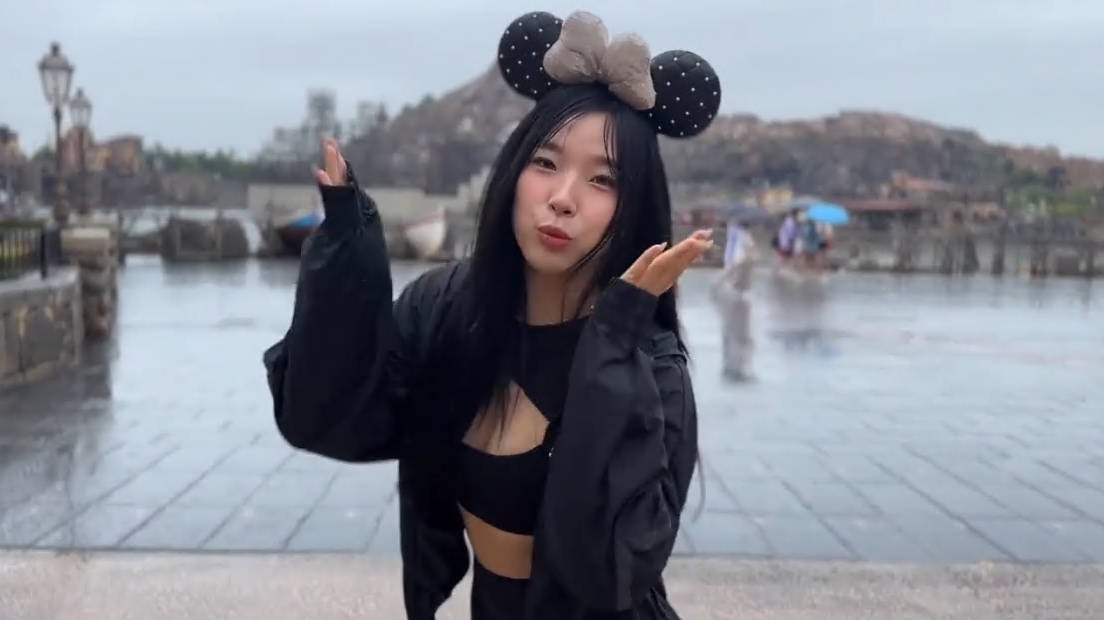 穿着和服的亚洲女孩日本VLOG
